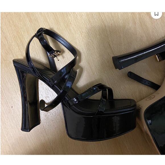 MICHAEL Michael Kors Shoes - Michael Kors Patent Leather Platform Heels NWOB Sz 7.5